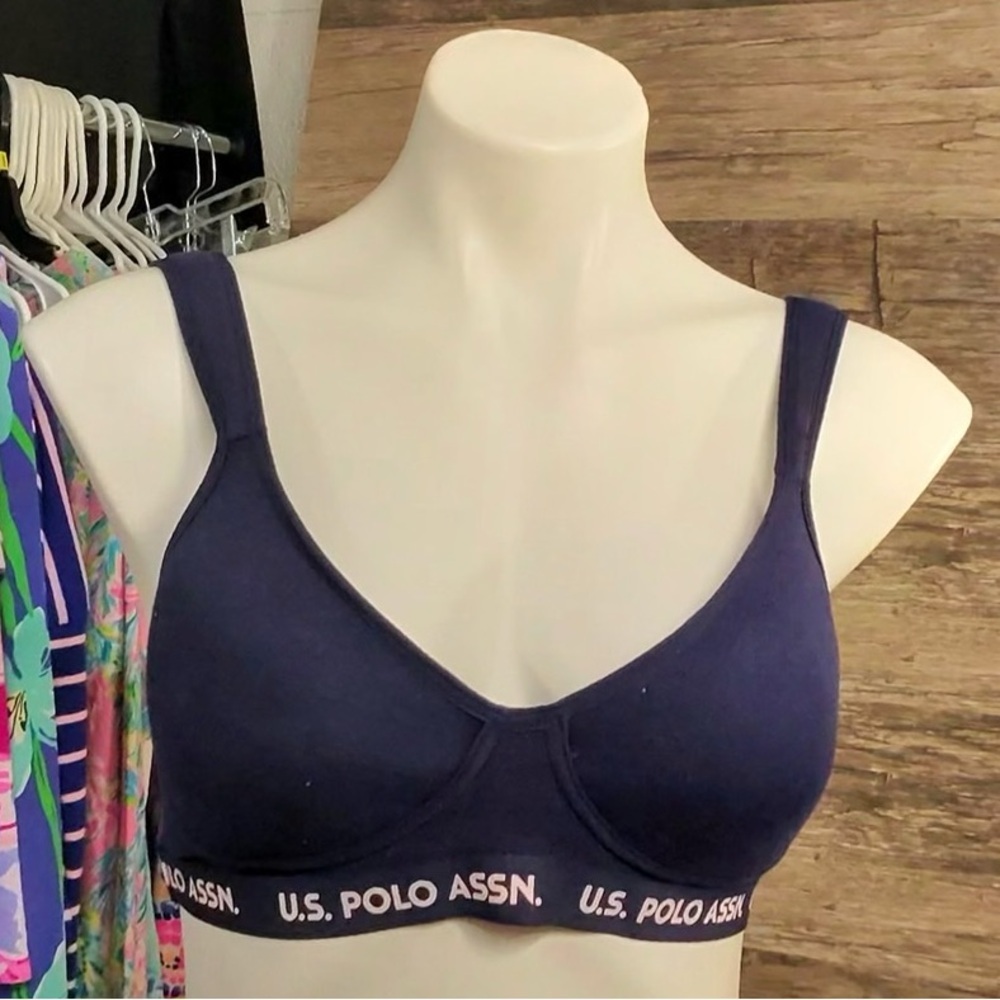 U.S. Polo Assn. Women's Navy Bra